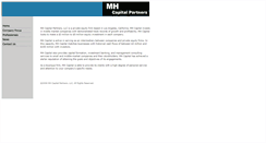 Desktop Screenshot of mh-capital.com